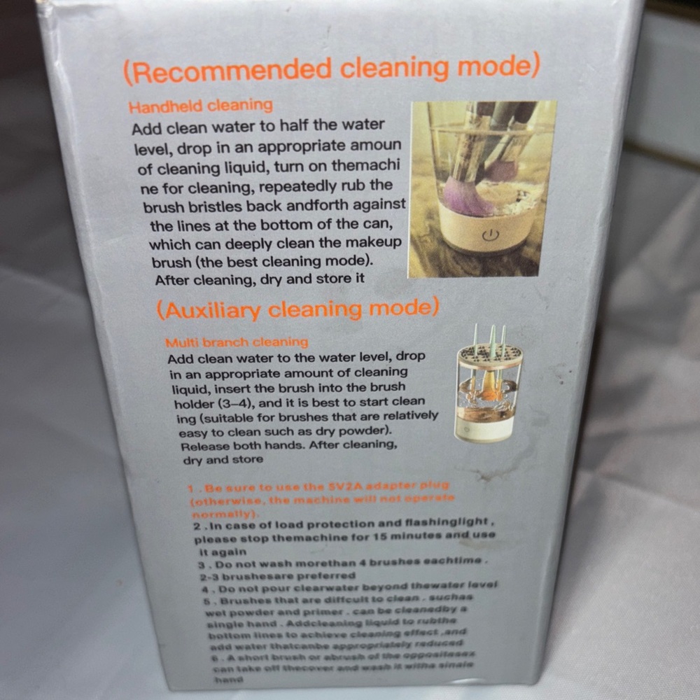 Automatic Makeup Brush Cleaner NWT - Picture 4 of 6